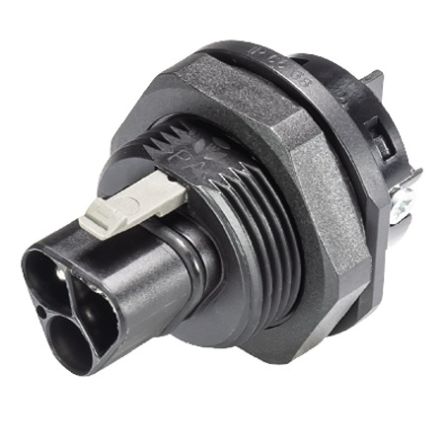 Wieland RST CLASSIC Series Connector, 3-Pole, Male, 3-Way, Push-In, 20A, IP66, IP68, IP69 [96.032.5053.1]; 212-715