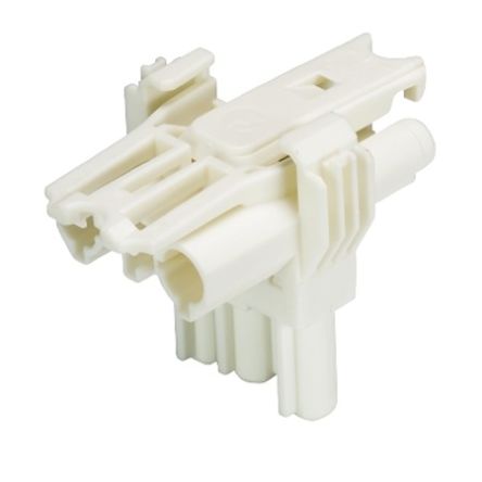Wieland Gesis CLASSIC Series T-distributor, 3-Pole, 3-Way, Push-In, 20A, IP40 [92.030.3153.0]; 212-782