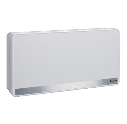 Schneider Electric 20 Way Metal Consumer Unit, 100A, IP3x (with cover), IPxx D (on top) EZ9E20 [EZ9E20MCU]; 214-777