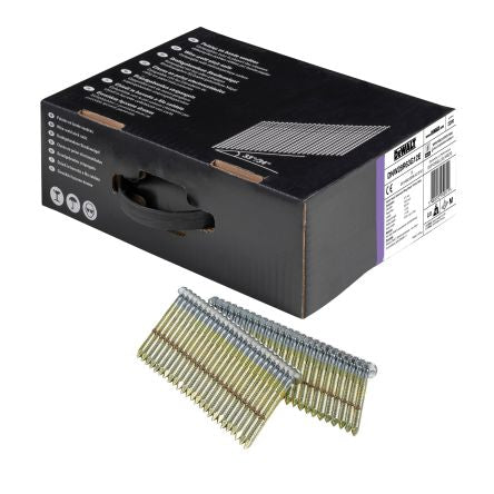 DeWALT Galvanised Nails; 2.8mm; [DNW28R63G12E]; 215-475
