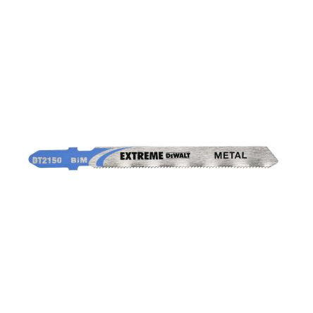 DeWALT Metal 61mm Cutting Length Jigsaw Blade, Pack of 3 [DT2150-QZ]; 215-582