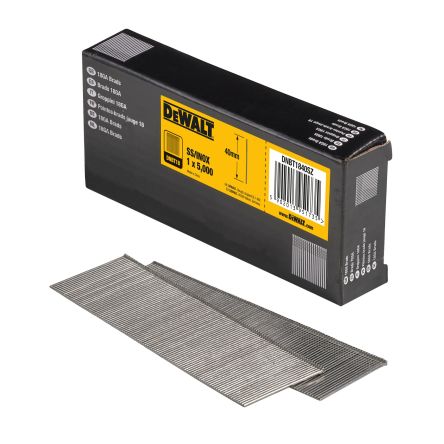 DeWALT Galvanised Nails; 1.25mm; [DNBT1840SZ]; 215-746