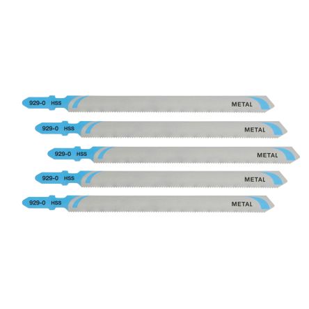 DeWALT Metal 108mm Cutting Length Jigsaw Blade, Pack of 5 [DT2085-QZ]; 215-815