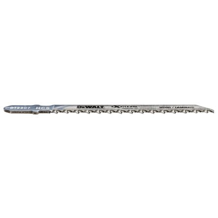DeWALT Multiple Materials 75mm Cutting Length Jigsaw Blade, Pack of 5 [DT2207-QZ]; 215-885