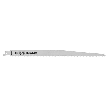 DeWALT, 3 Teeth Per Inch Wood 305mm Cutting Length Reciprocating Saw Blade, Pack of 5 [DT2432-QZ]; 215-947