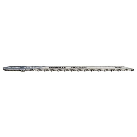 DeWALT Multiple Materials 75mm Cutting Length Jigsaw Blade, Pack of 5 [DT2205-QZ]; 215-972
