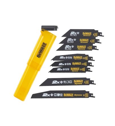 DeWALT Reciprocating Saw Blade, Pack of 8 [DT2443L-QZ]; 215-994