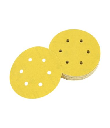 DeWALT DT31 Aluminium Oxide Sanding Disc, 150mm, 240 Grit, 25 in pack [DT3137-QZ]; 216-099