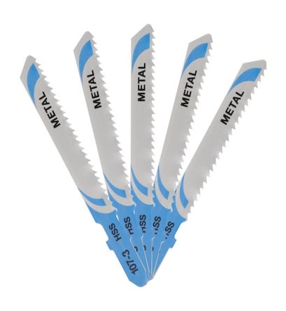 DeWALT Metal 50mm Cutting Length Jigsaw Blade, Pack of 5 [DT2161-QZ]; 216-244
