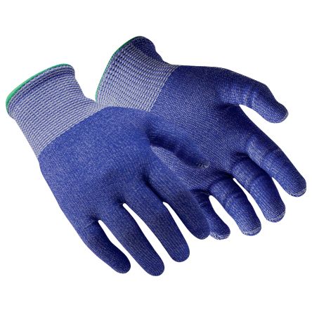 Hexarmor Helix Food Safe Series Blue HPPE Food Industry Work Gloves, Size 7 [6066807]; 216-736
