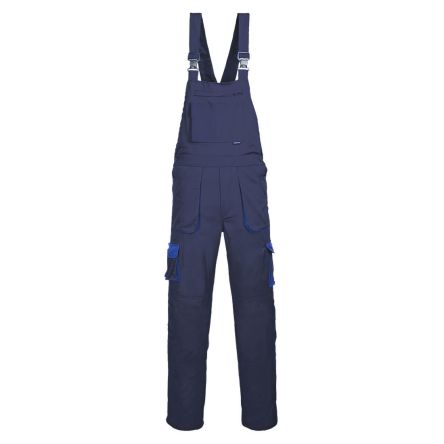 Portwest Navy Reusable Bib & Brace, L [TX12NARL]; 216-903