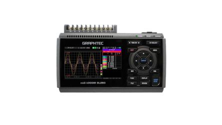 Graphtec GL260 Multipurpose Data Logger, LAN, USB, 10 Input Channel(s) [GL260]; 217-229