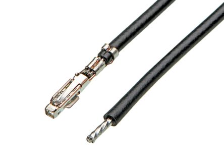 Molex Female iGrid to Pigtail Crimped Wire, 4.5, 24, Black [2174911115]; 217-411