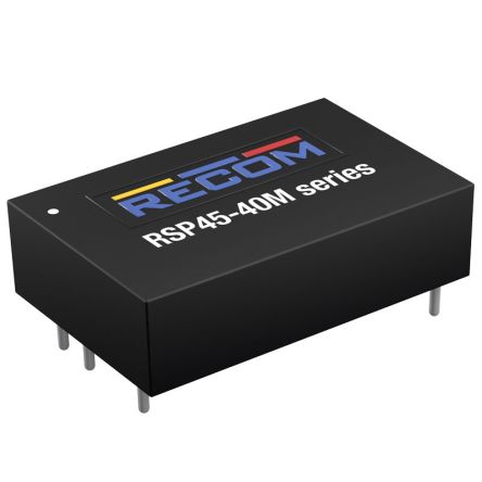 Recom Surge Protector, 5A, 36V dc, Through Hole Mount [RSP45-40M]; 217-451