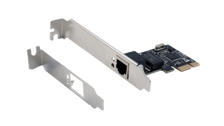 Exsys 1 Port PCIe RJ45 Network Card, 10/100/1000Mbit/s [EX-6071B]; 217-837