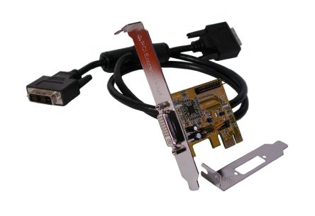 Exsys 1 PCIe DVI PCI PCIe Expansion Card [EX-1095]; 217-838