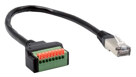 Exsys RJ45 Male to Terminal Block Female Adapter [EX-49121]; 217-859