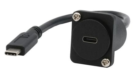 Exsys USB 3.2 USB C Female to USB C Male Adapter [EX-49166]; 217-870