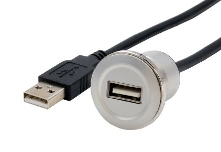Exsys USB 2.0 USB A Female Female to USB A Male Adapter [EX-49181]; 217-871