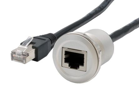 Exsys Ethernet RJ45 Female Female to RJ45 Male Male Adapter [EX-49184]; 217-874