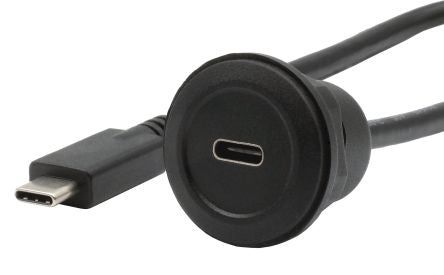 Exsys USB 3.2 USB C Female to USB C Male Adapter [EX-49222]; 217-880