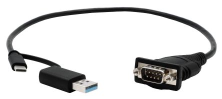 Exsys USB USB 2.0 Male to RS232 Male Converter Cable [EX-23001]; 217-898
