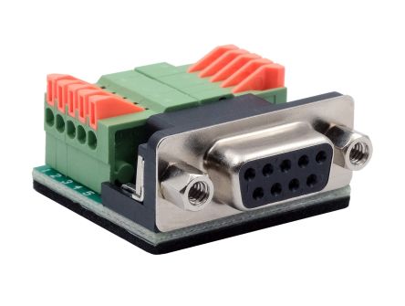 Exsys D-Sub 9-Pin Female Female to Terminal Block Female Adapter [EX-49005]; 217-901