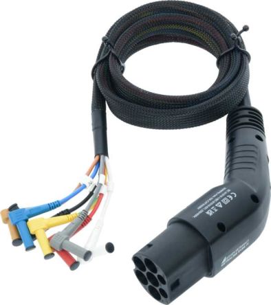 Gossen Metrawatt EV Charger Test Adapter Z525M Banana Connector [Z525M]; 219-900