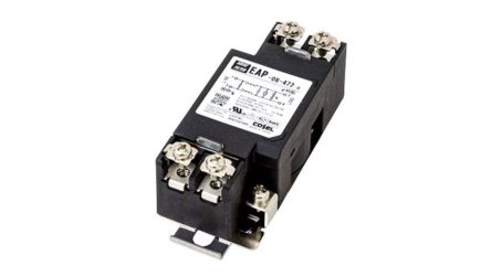 Cosel, EAP Series 16A 250 V 60Hz, DIN Rail Power Line Filter, DIN Connector, Single Phase [EAP-16-472]; 220-155