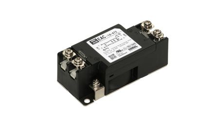 Cosel, EAC Series 20A 250 V 60Hz, DIN Rail Power Line Filter, DIN Connector, Single Phase [EAC-20-472-D]; 220-202