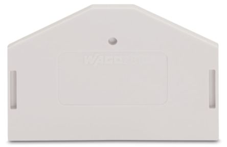 WAGO 280 Series End And Intermediate Plate for Use with Rail Mount Terminal Blocks [280-354]; 220-496