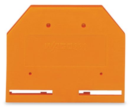 WAGO 280 Series End And Intermediate Plate for Use with Rail Mount Terminal Blocks [280-302]; 220-830