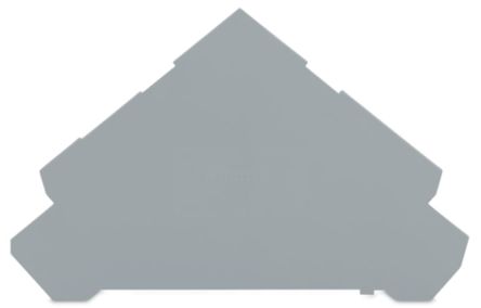 WAGO 280 Series End And Intermediate Plate for Use with Quadruple Deck Terminal Blocks [280-320]; 220-874