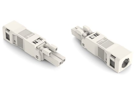 WAGO, 890 Series Female Socket for use with Lighting Connector [890-122]; 220-930