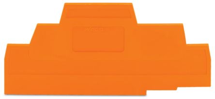 WAGO 280 Series End And Intermediate Plate for Use with Rail Mount Terminal Blocks [280-304]; 220-952