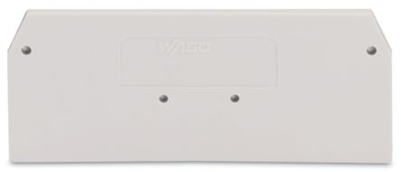 WAGO 279 Series End And Intermediate Plate for Use with Rail Mount Terminal Blocks [279-341]; 221-006