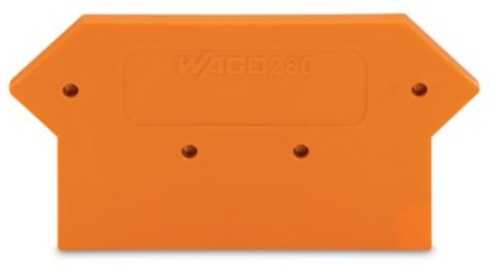 WAGO 280 Series End And Intermediate Plate for Use with Rail Mount Terminal Blocks [280-331]; 221-164
