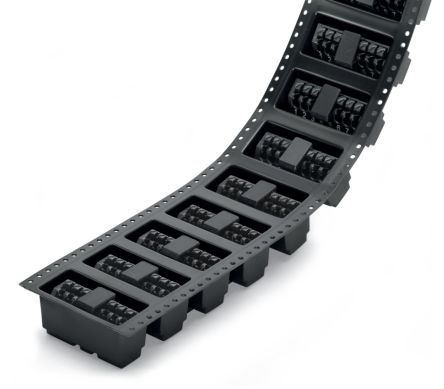 WAGO 250 Series PCB Connector, 2-Contact, 3.5mm Pitch, Through Hole Mount, 1-Row, Push-In Cage Clamp Termination [250-202/353-604/997-404]; 221-227
