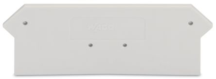 WAGO 279 Series End And Intermediate Plate for Use with Rail Mount Terminal Blocks [279-318]; 221-442