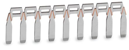WAGO 270 Series Jumper for Use with Rail Mount Terminal Blocks, 18A [270-409]; 221-454