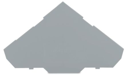 WAGO 280 Series End And Intermediate Plate for Use with Triple Deck Terminal Blocks [280-319]; 221-562