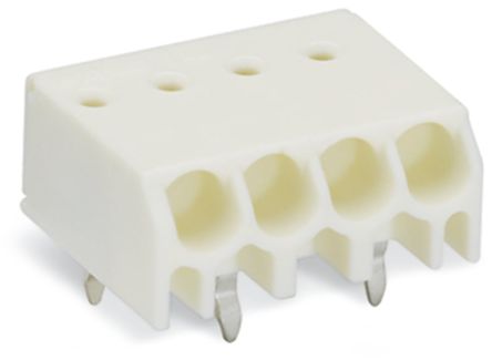 WAGO 744 Series PCB Connector, 7-Contact, 3.5mm Pitch, Through Hole Mount, 1-Row, Push Wire Termination [744-307]; 222-460