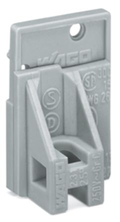 WAGO 741 Series End Plate for Use with Rail Mount Terminal Blocks [741-906]; 222-611