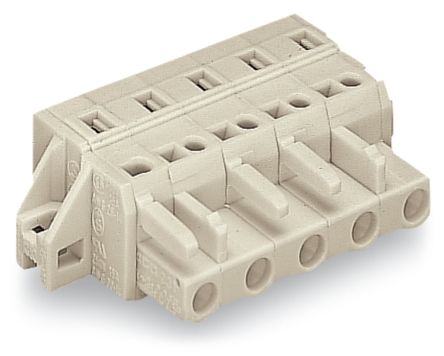WAGO 721 Series Female Lighting Connector, 8-Pole, Female, 8-Way, Cable Mount, 16A [721-208/031-000]; 222-688