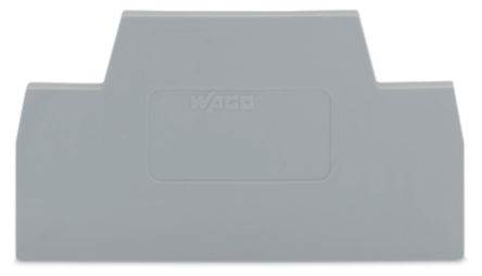 WAGO 281 Series End And Intermediate Plate for Use with Rail Mount Terminal Blocks [281-340]; 222-802