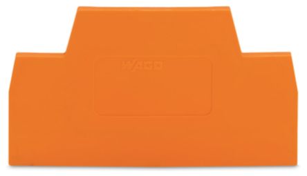 WAGO 281 Series End And Intermediate Plate for Use with Rail Mount Terminal Blocks [281-341]; 222-804