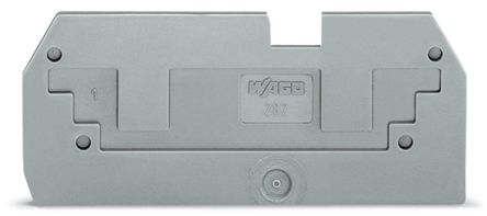 WAGO 282 Series Cover Plate for Use with Terminal Block 282-901 [282-367]; 222-949