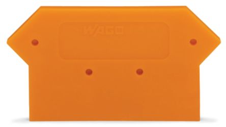 WAGO 283 Series End And Intermediate Plate for Use with Rail Mount Terminal Blocks [283-318]; 222-967