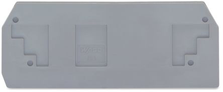 WAGO 283 Series End And Intermediate Plate for Use with Rail Mount Terminal Blocks [283-325]; 222-969