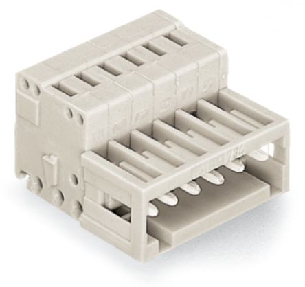 WAGO 734 Series Male Lighting Connector, 14-Pole, Male, 14-Way, Plug-In Mount, 10A [734-314]; 223-156